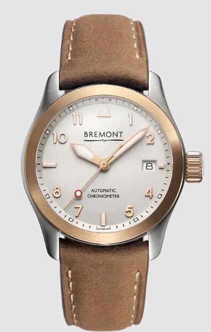 Replica Bremont Watch SOLO-37 Leather Strap